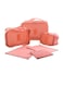 6-Piece Organizer Storage Travel Bags Watermelon Red