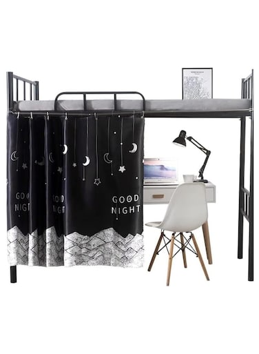 Room Lightproof Curtain for Dorm Bunk Bed Decorative, Roomate Privacy Cover, Canopy Photo Background Decoration Backdrop Blackout Curtain, for Dorm Home College
