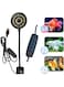 USB 7W Aquarium LED Lighting Light, Adjustable Aquarium Lighting, for Water Plants and Freshwater Aquariums, Equipped with a 95 cm Power Cable, Black