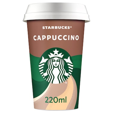 Starbucks Cappuccino Coffee Drink, 220ml