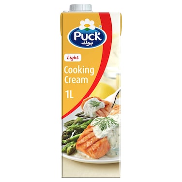 Puck Low Fat Cooking Cream, 1L