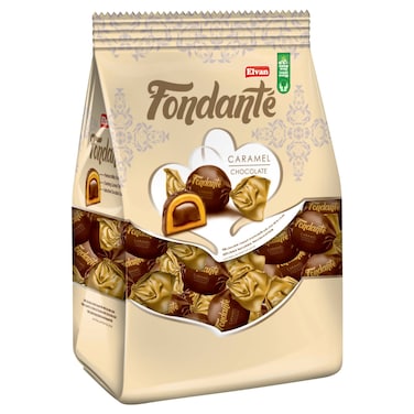 Elvan Fondante Caramel Chocolate Covered Milk Chocolate, 900g