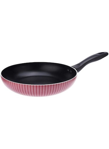 Saqoware Frypan 26 cm Non-Stick Aluminum Base Fry Pan &ndash; Durable, Scratch-Resistant, Even Heat Distribution, Ergonomic Handle, PFOA-Free, Multipurpose Skillet for Everyday Cooking