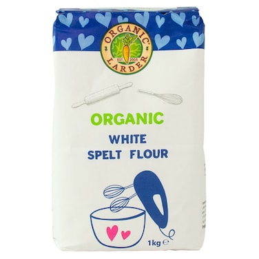 أورغانيك لاردر دقيق الشعير الأبيض العضوي 1 كغ