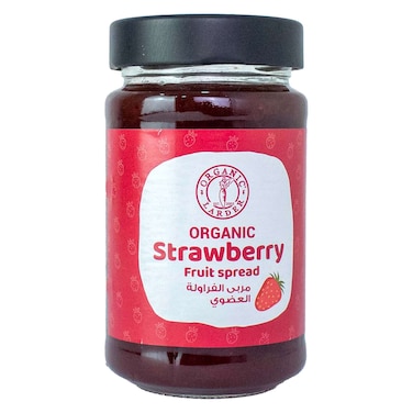 Organic Larder Strawberry Jam, 265g