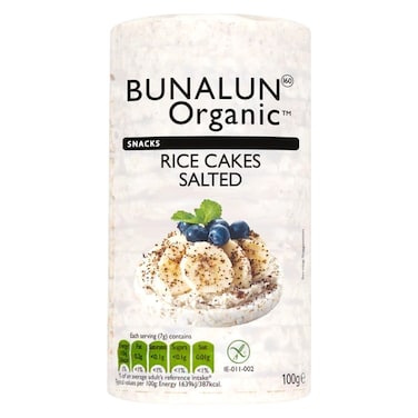 بونالون كعكات الأرز المملحة العضوية، 100 غرام