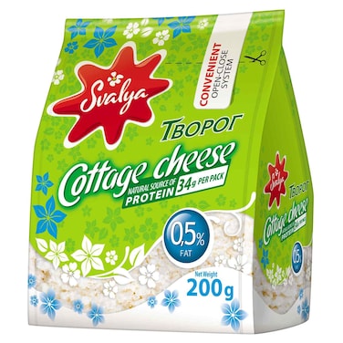 Svalya Cottage Cheese 0.5% Fat, 200g