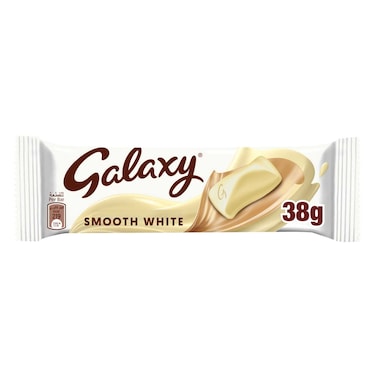 Galaxy Smooth White Chocolate Bar, 38g