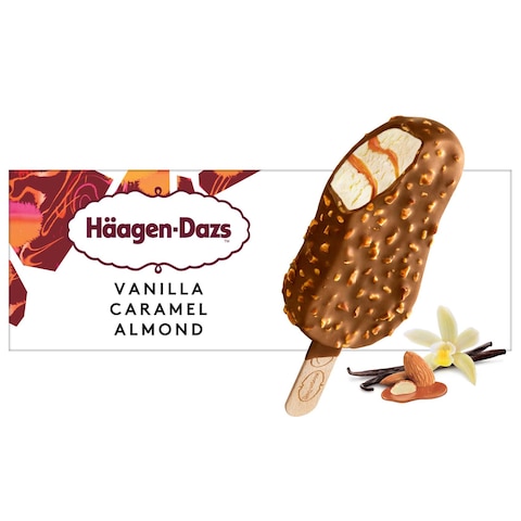 Haagen Dazs Vanilla Caramel Almond Ice Cream 70g