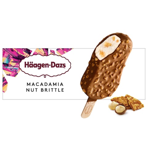 Haagen-Dazs Macadamia Nut Brittle Stickbar 80ml