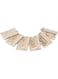 6 Pcs Travel Jewelry Bags,Jewelry Pouch Bag, Clear velvet zipper pockets Storage Bag Organizer Case for Women Girl Gift- (Beige)