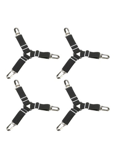 Adjustable Triangle Mattress Sheet Straps And Clips