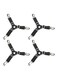 Adjustable Triangle Mattress Sheet Straps And Clips