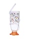 Straw Glass Clear/Orange
