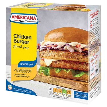 Americana Original Chicken Burger, 1344g