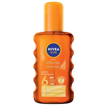 NIVEA SUN Tanning Oil Spray Intense Bronze SPF 6 200ml
