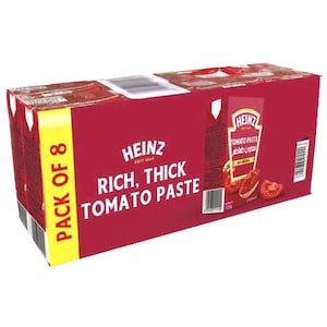 Heinz Rich And Thick Tomato Paste 135g Pack of 8