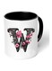Printed Ceramic Coffee Mug Gift for Coffee and Tea Lovers 11 Oz alphabet W