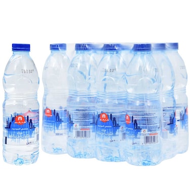 Carrefour Low Sodium Drinking Water 500ml Pack of 12