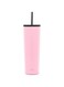 Simple Modern Insulated Tumbler with Lid and Straw   Iced Coffee Cup Reusable Stainless Steel Water Bottle Travel Mug   Gifts for Women Men Her Him   Classic Collection   28oz   Blush