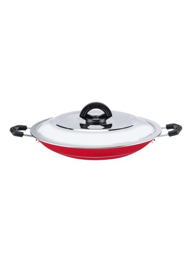Appachetty With Lid Red