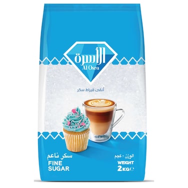 Al Osra Fine White Sugar, 2kg