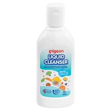 Pigeon Liquid Cleanser for Baby Accessories, Fruits and Vegetables, 200ml