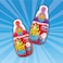 Bazooka Big Baby Pop Strawberry and Blackcurrant Hard Candy, 32g, Pack of 12