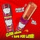 Bazooka Push Pop Cola Hard Candy, 15g, Pack of 20
