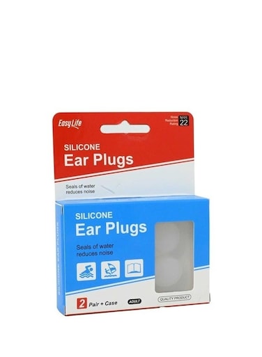 Silicone Ear Plugs Noise and Water Seal Reduction for Swimming
