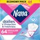 Nana Dailies Fresh Regular Panty Liners 32 Liners Pack of 2