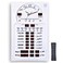Digital Azan Prayer Clock with LED Display, Temperature, Hijri &amp; Gregorian Calendar, Remote Control