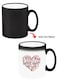 Color Changing Heat Sensitive Ceramic Mug, Image Revealed When HOT Liquid is Added! Guard your heart above all else