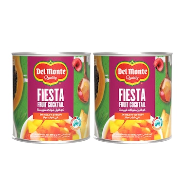ديل مونتي فييستا كوكتيل فواكه في شراب كثيف، 850 غرام حزمة من 2