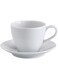 Vardera Coffee Cup And Saucer White