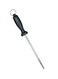 Knife Sharpener Chrome Plated Carbon Steel With Convenient Pp Handle Premium Quality 29.8 X 3.7 X 2.5Cm Silver/Black