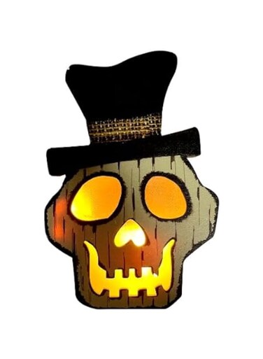 Party Magic Halloween Skeleton Decoration with Light