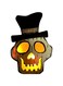 Party Magic Halloween Skeleton Decoration with Light