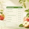 Carrefour Bio Organic Apple Fruit Pur&eacute;e No Added Sugar, 100g, Pack of 4