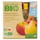 Carrefour Bio Organic Apple and Pear Fruit Pur&eacute;e No Added Sugar, 90g, Pack of 4