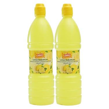 Yamama Lemon Juice, 1L Pack of 2