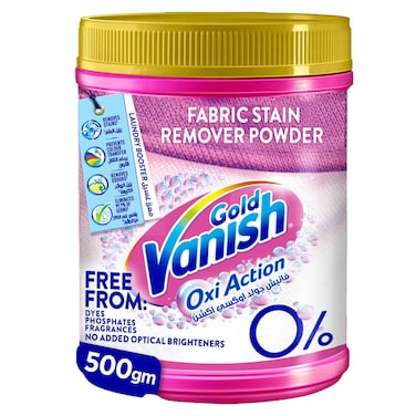 Vanish Gold Oxi Action Fabric Stain Remover Powder 500g - Coloured &amp; White Clothes