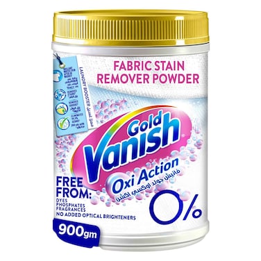 Vanish Gold Oxi Action Fabric Stain Remover 900g - White Clothes