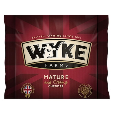 Wyke Farms Mature and Creamy Cheddar Cheese, 200g