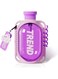 Cute Women's Sports Water Bottle, 780ml Reusable Plastic Bottle with Straw and Strap, BPA-Free &amp; Leak-Proof, Perfect for Camping, Sports, Gym, Outdoor Activities (Violet/Pink)
