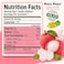 Mogu Mogu Lychee Flavored Drink with Nata de Coco, 320ml