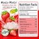 Mogu Mogu Strawberry Flavored Drink with Nata de Coco, 320ml
