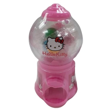 Hello Kitty Gumball Dispenser with Bubble Gum, 20g