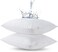 100% Waterproof Pillow Protectors - Pack of 4 Bed Bug &amp; Dust Proof Polyester Pillowcases - King Size (50 x 90cm)