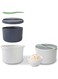 TERRIFI Microwave Rice Cooker, Microwave Rice and Pasta Cooker with Rice Spoon Easy Cooking or Reheating Set, Green